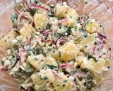Foto langkah ke 5 dari resep Selat Kentang tanpa Mayonnaise.