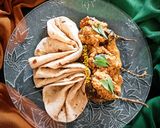 A picture of step 2 of Bharali Vangi (Brinjal Gravy).