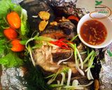 Hình bước làm 5 của món Cá song (cá mú) nướng giấy bạc