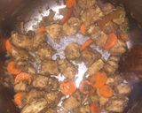 Foto del paso 4 de la receta: Pollo Arvejado con Puré