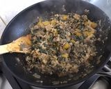 Une image de l'étape 13 de One pot pasta « Marin » aux thon, poivron jaune, algues et bouillon de crevettes.