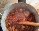 A picture of step 4 of Pork fry.