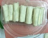 Hình bước làm 3 của món Chả giò phô mai khoai lang