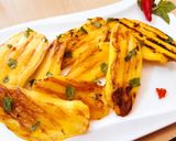 A picture of step 6 of Spicy Grilled Mangoes.