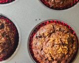 Foto del paso 15 de la receta: “Banana Bread” Muffins 🍌 (con avena + cacao)