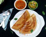 इंस्टेंट आटा सूजी डोसा(instant aata suji recipe in hindi) रेसिपी चरण 7 फोटो
