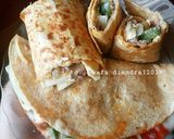 Foto langkah ke 6 dari resep Mexican Beef Quesadilla #snack 🇲🇽.