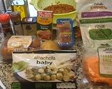 Foto del paso 1 de la receta: Lentejas con corazones de alcachofas