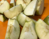 Foto del paso 1 de la receta: Natillas de turrón sobre compota de manzana en Mambo