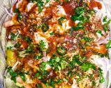 A picture of step 8 of Boondi Chana Chaat.