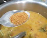A picture of step 6 of Sambhar daal.