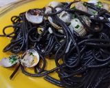 Foto del paso 6 de la receta Spaghetti Negros con berberechos
