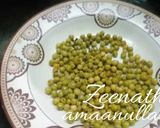 A picture of step 1 of Fried Matar or Dry Green Peas.