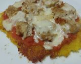 Foto del paso 10 de la receta: Arepizza🥯🌽🧀🍗🫓🥓🍅