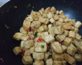 Foto langkah ke 4 dari resep Tahu Cabe Garam.
