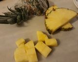 Foto del paso 1 de la receta Espárragos trigueros con piña y jamón