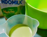 Foto langkah ke 1 dari resep Egg Tart Roti Tawar Creamy Matcha.