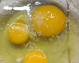 A picture of step 3 of Frittata with Silene (Stridoli).
