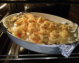 Foto del paso 6 de la receta: Huevos rellenos con salmón gratinados