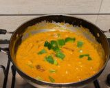 A picture of step 10 of Niramish Paneer (Paneer without onion and garlic).