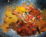 A picture of step 3 of Chole gravy.