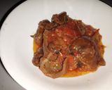 A picture of step 9 of Cow Skin (Pomo) sauce.