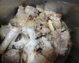 A picture of step 1 of Mutton yukhni pulao (Eid Special).