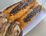 Gambar langkah 5 resipi Jagung Panggang Mentega Pedas Manis.