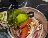 Foto del paso 3 de la receta: Judías pintas con chorizo y panceta