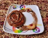 A picture of step 4 of Jimjam Biscuit pancake.