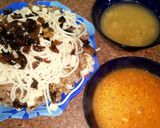 A picture of step 8 of Egyptian Koshari.