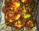 A picture of step 5 of Chicken Karahi.