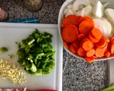 Foto del paso 1 de la receta: Plateada al horno con verduras