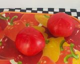 Foto del paso 1 de la receta: Ensalada de tomate con aguacate tofu