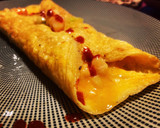 Foto del paso 3 de la receta: Tortilla de langostinos con puerros y salsa siracha 🤩🤩
