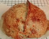 Foto langkah ke 22 dari resep Moringa Wijen Jinten Hitam Chili Flakes Cheese Sourdough Bread (Open Bake Method).
