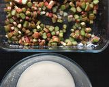 A picture of step 3 of Rhubarb Tart.