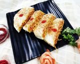 चीज़ी मून सैंडविच (Cheese moon sandwich recipe in hindi) रेसिपी चरण 4 फोटो