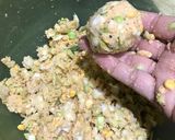 A picture of step 3 of Cabbage Chana Dal Vada.