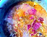 A picture of step 2 of Chukunder sabzi/beetroot veggie.