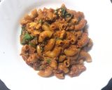 Gambar langkah 7 resipi Makaroni goreng.