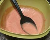 A picture of step 2 of Refried Been Enchiladas.