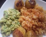 Foto del paso 12 de la receta: "Arroz con zanahoria"🍚🥕, puré de aguacate🥑 y papa criolla🥔!!!