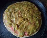 Gram flour pan pizza recipe step 5 photo