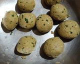 A picture of step 3 of Bajra Masala Puri (pearl millet).