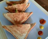 ভেজিটেবল ব্রাউন ব্রেড স্যান্ডউইচ (Vegetable bread sandwich recipe in Bengali) রেসিপি ধাপ - 3 ছবি
