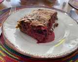 Foto del paso 6 de la receta: Budín de hojas de betarraga con tallarines rojos