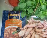 Foto langkah ke 3 dari resep Nasi Lemak Pandan Sambal Sotong.