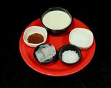 A picture of step 1 of Ice Chilled Dalgona Coffee.