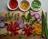 A picture of step 3 of ★Flower Focaccia★.